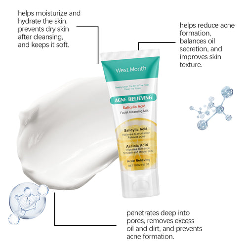 Clear Glow Salicylic Acne Facial Cleanser