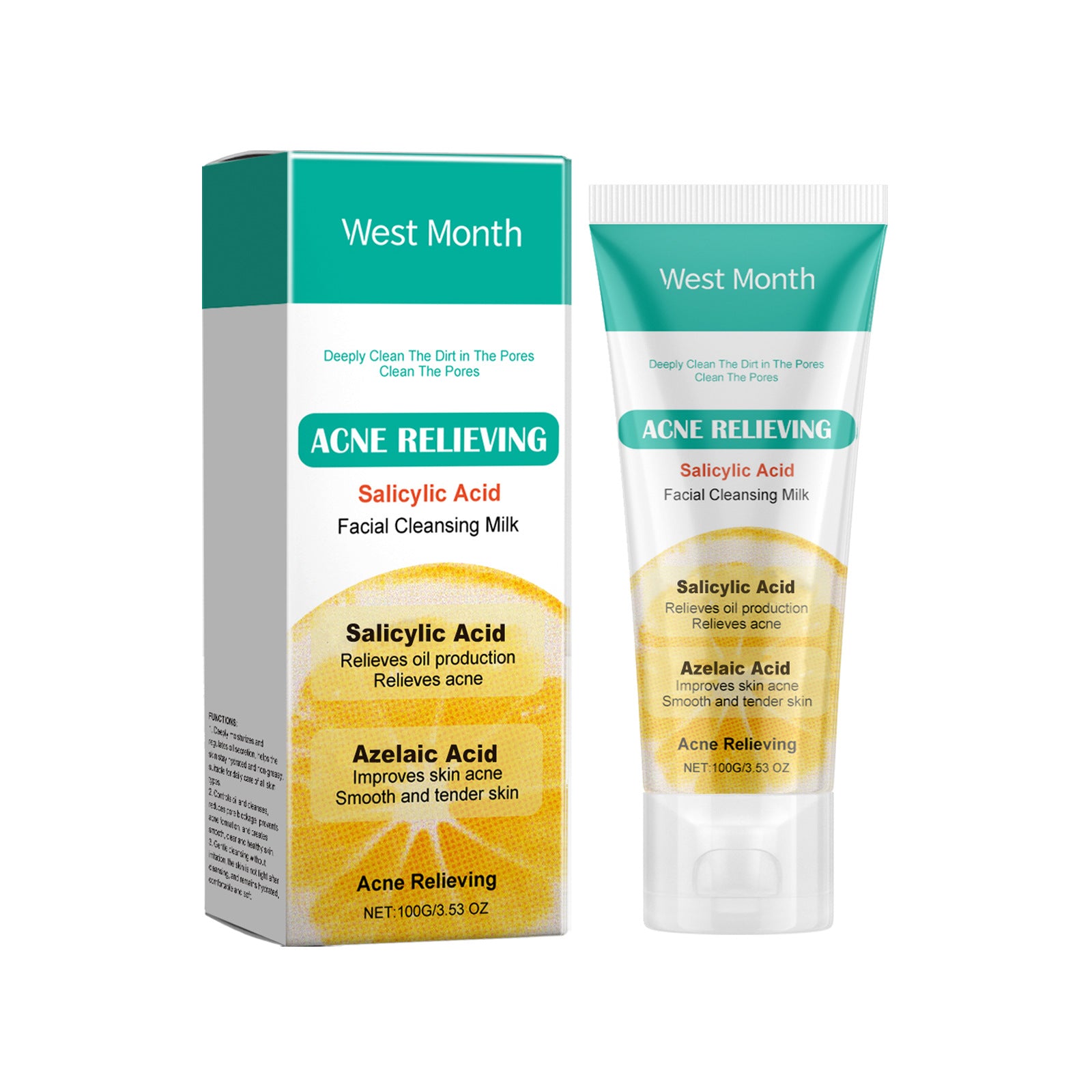 Clear Glow Salicylic Acne Facial Cleanser